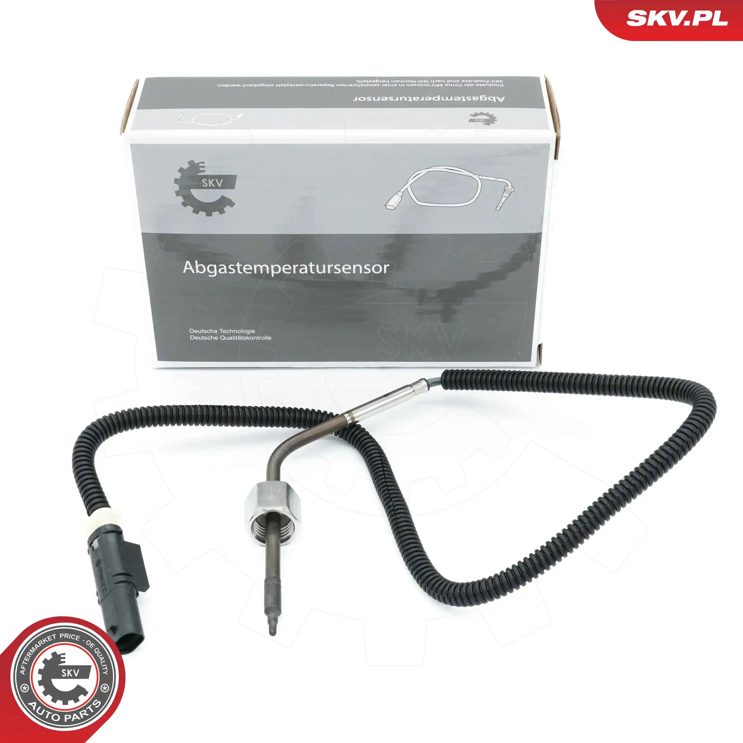 Sensor, exhaust gas temperature